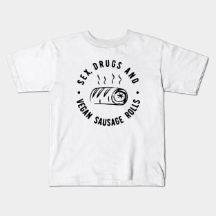 Vegan Sausage Rolls Kids T-Shirt